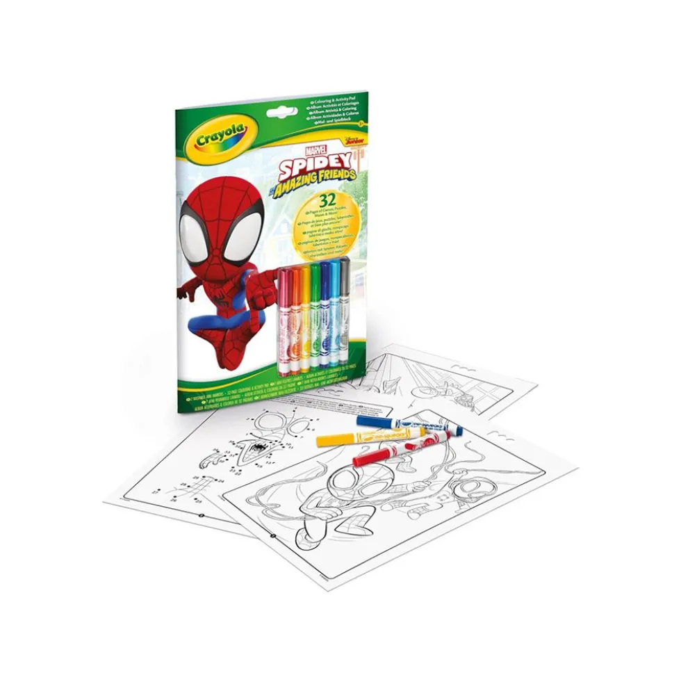 Album attività coloring Spidey - Crayola