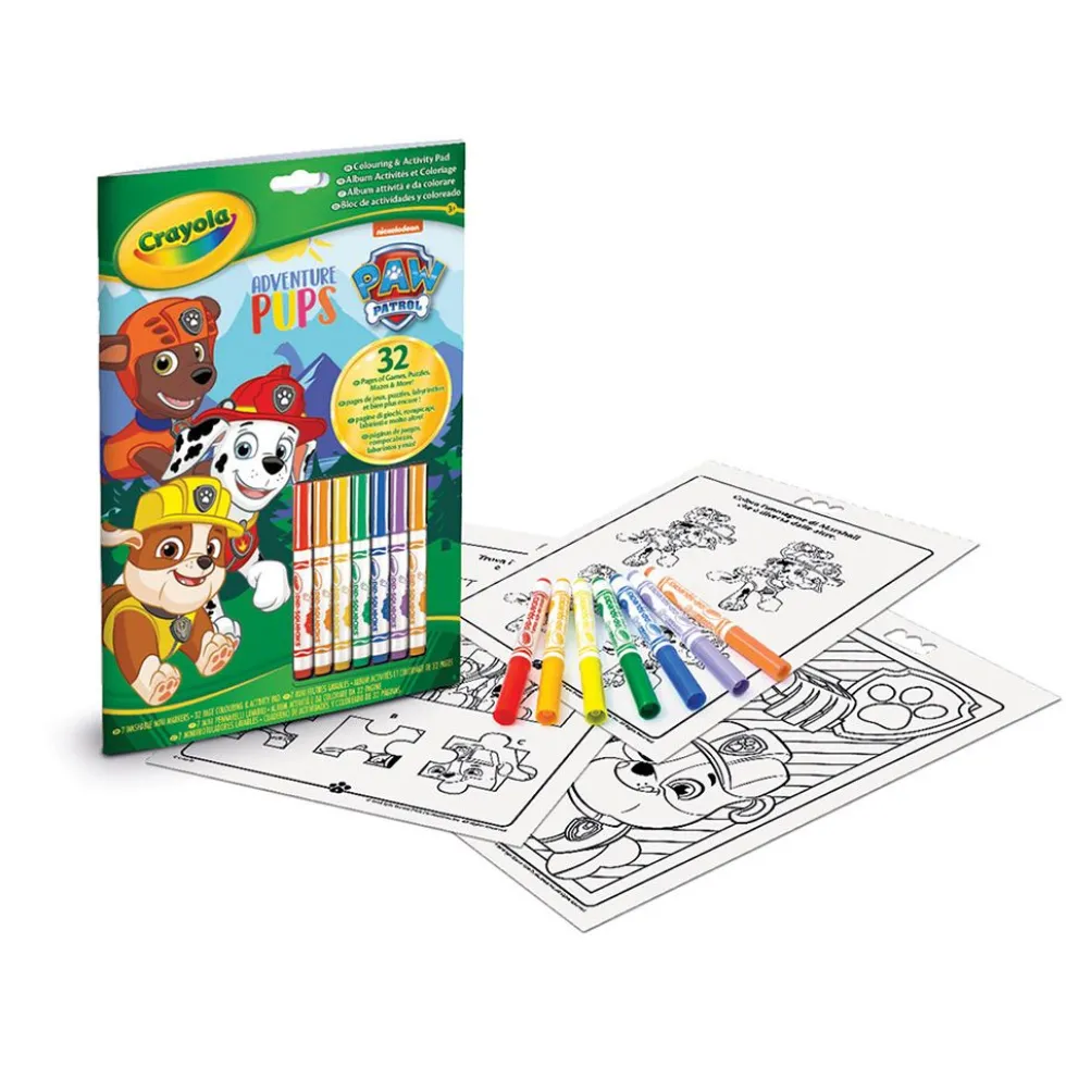 Album attività Paw Patrol - Crayola