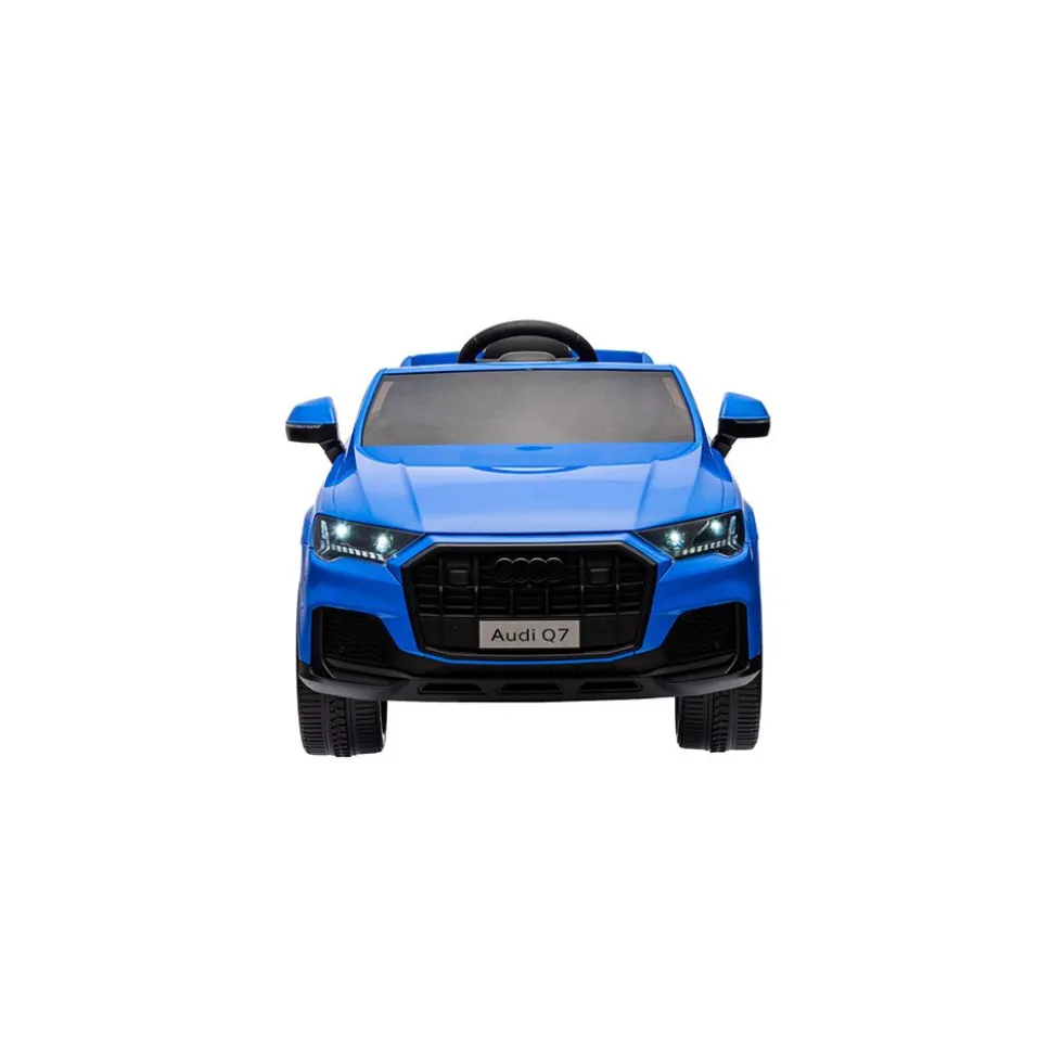 Auto elettrica Audi Q7 blu per bambini - Mazzeo Giocattoli