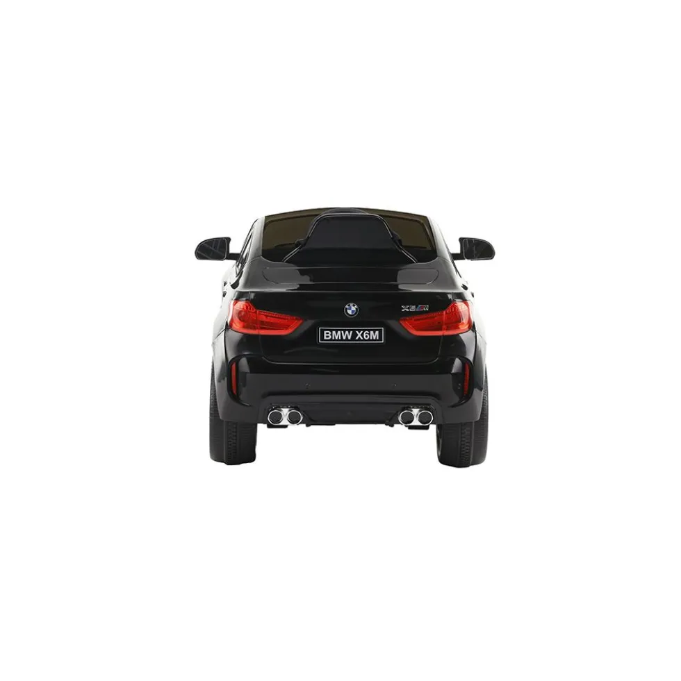 Auto elettrica Bmw x6M nera per bambini - Mazzeo Giocattoli