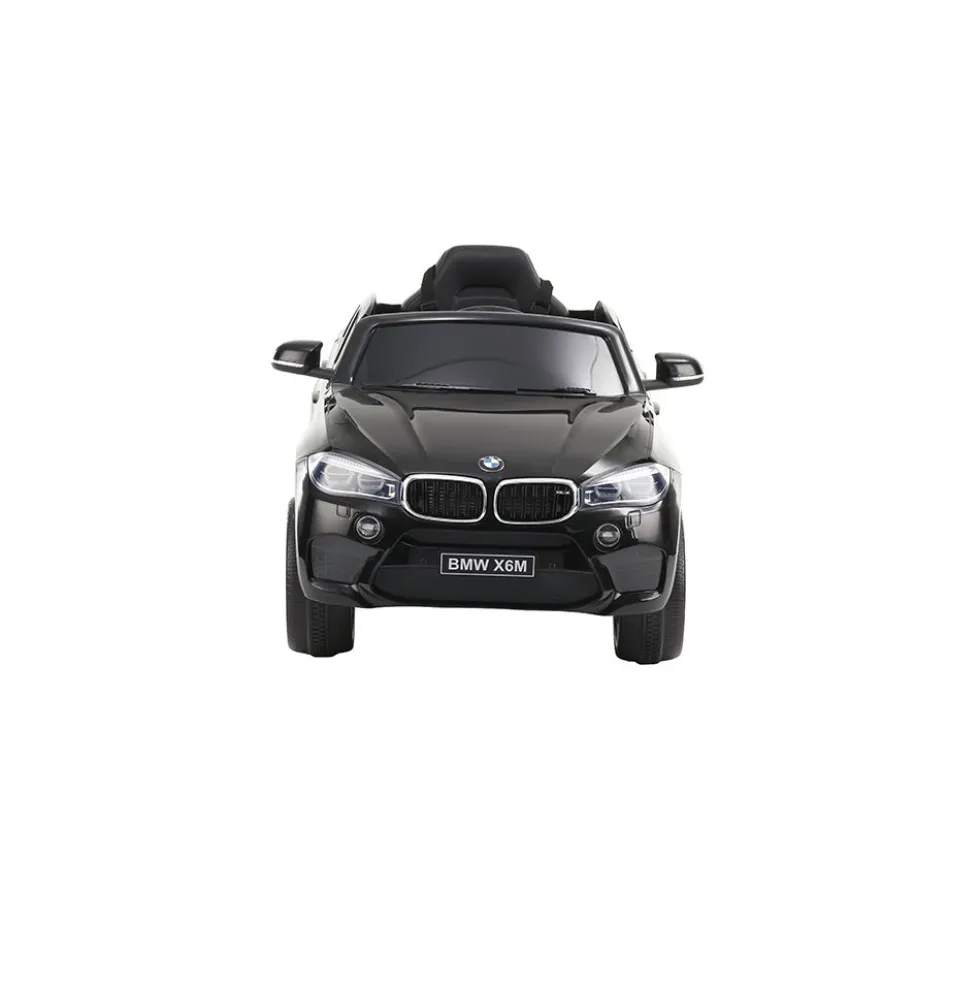 Auto elettrica Bmw x6M nera per bambini - Mazzeo Giocattoli