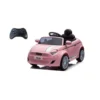 Auto elettrica Nuova Fiat 500 rosa per bambini - Mazzeo Giocattoli