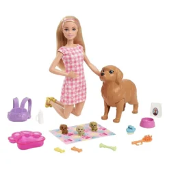 Bambola Barbie Cuccioli Appena Nati - Mattel