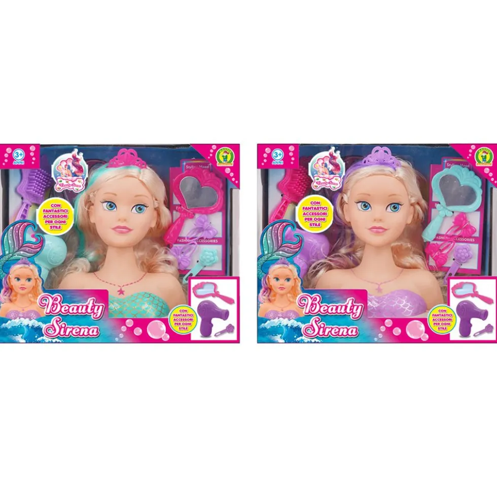 Bambola Beauty Sirena Con Accessori - Mazzeo Giocattoli