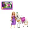Bambola Rapunzel e cavallo Maximus - Mattel