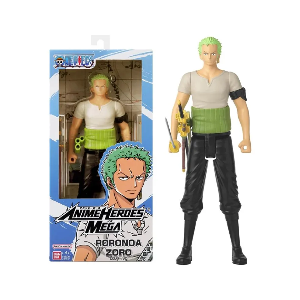 Bandai Anime Heroes One Piece Zoro Mega 30 cm