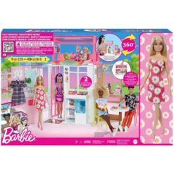 Barbie con appartamento HHY40 - Mattel