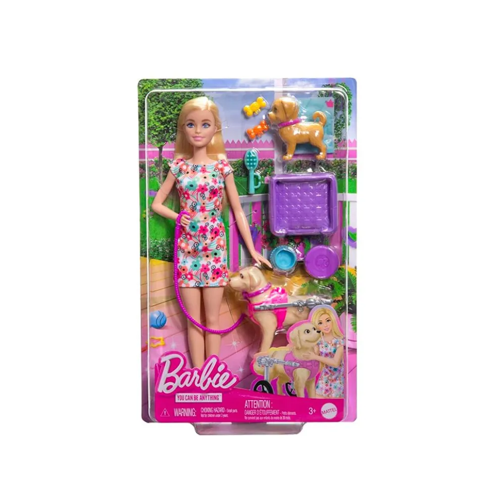 Barbie Playset con Cuccioli e Accessori – Mattel