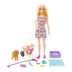 Barbie Playset con Cuccioli e Accessori – Mattel