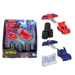 Batwheels lancia e colpisci diecast - Mattel