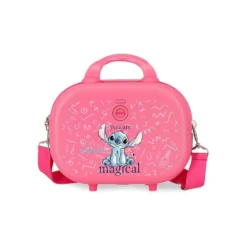 Beauty Case Stitch You Are Magical Fucsia Rigido ABS