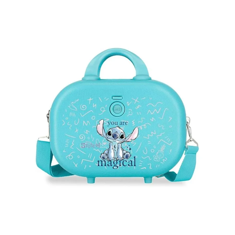 Beauty Case Stitch You Are Magical Turchese Rigido ABS