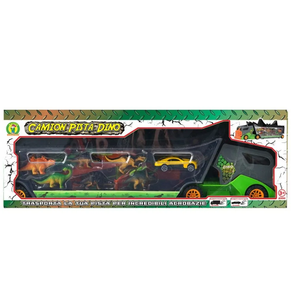 Camion giocattolo con dinosauri - Mazzeo Giocattoli