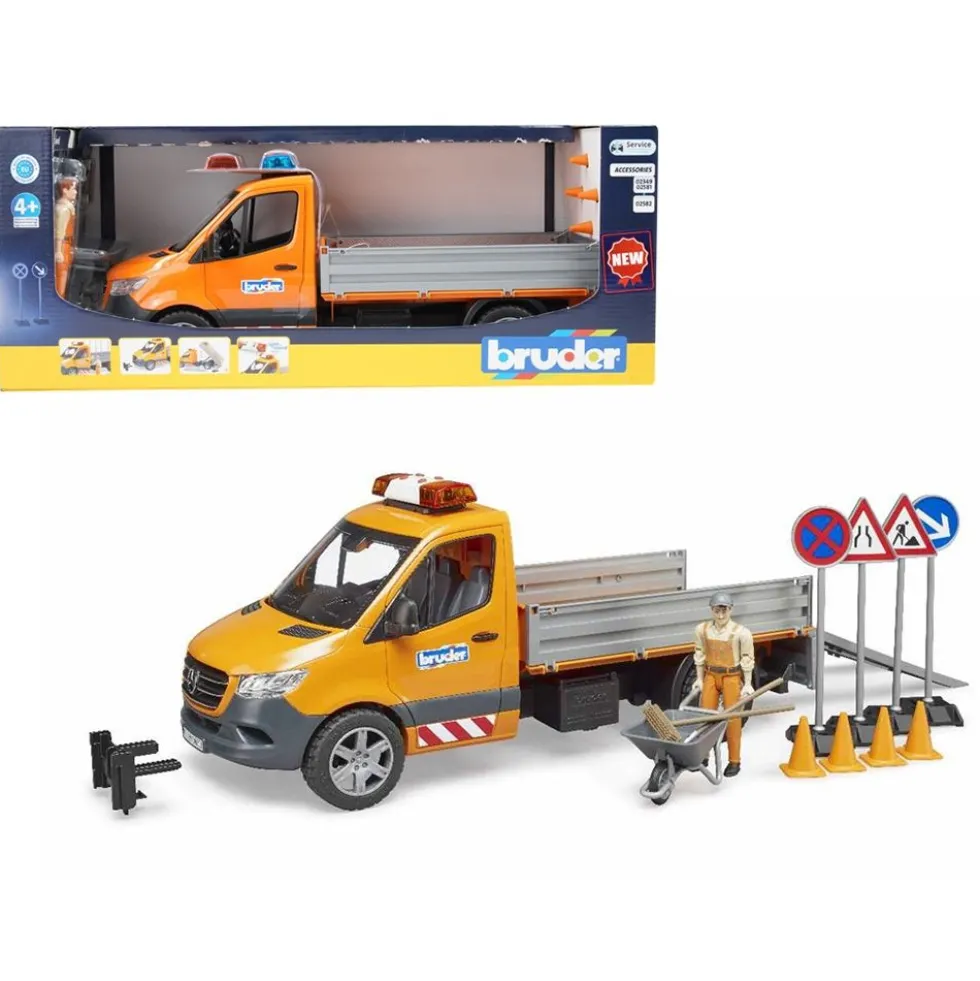 Camion MB Sprinter lavori comunali - Bruder