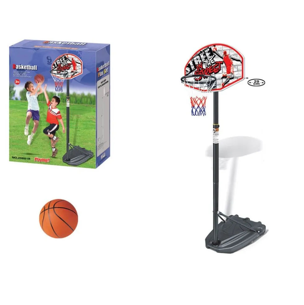 Canestro Basket con pallone 230 cm - Mazzeo Giocattoli