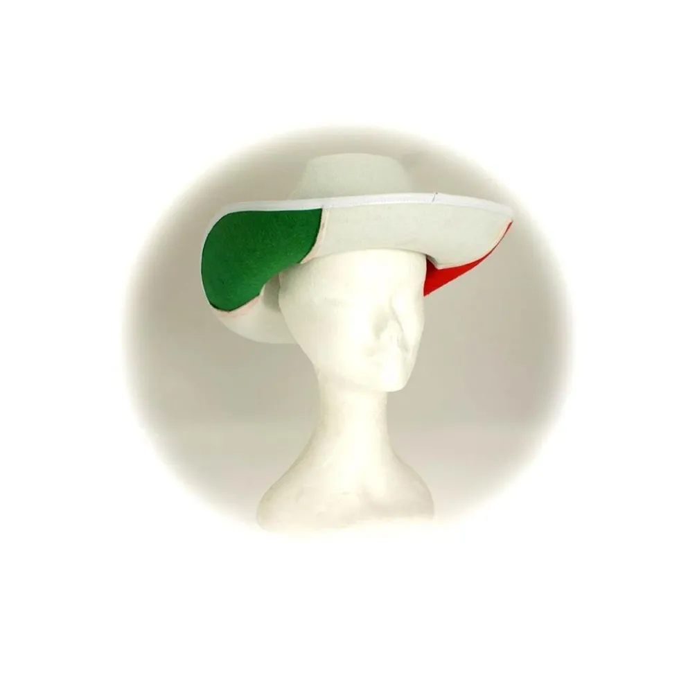 Cappello cawboy tricolore - Mazzeo Giocattoli