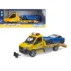 Carroattrezzi Sprinter con Macchina 1:16 - Bruder