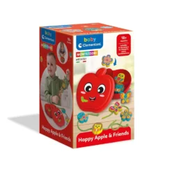 Clementoni Baby Happy Apple & Friends Gioco Montessori 18+ Mesi