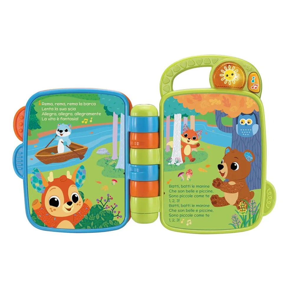 Coccole in Rima – Libro Sensoriale Interattivo – Vtech