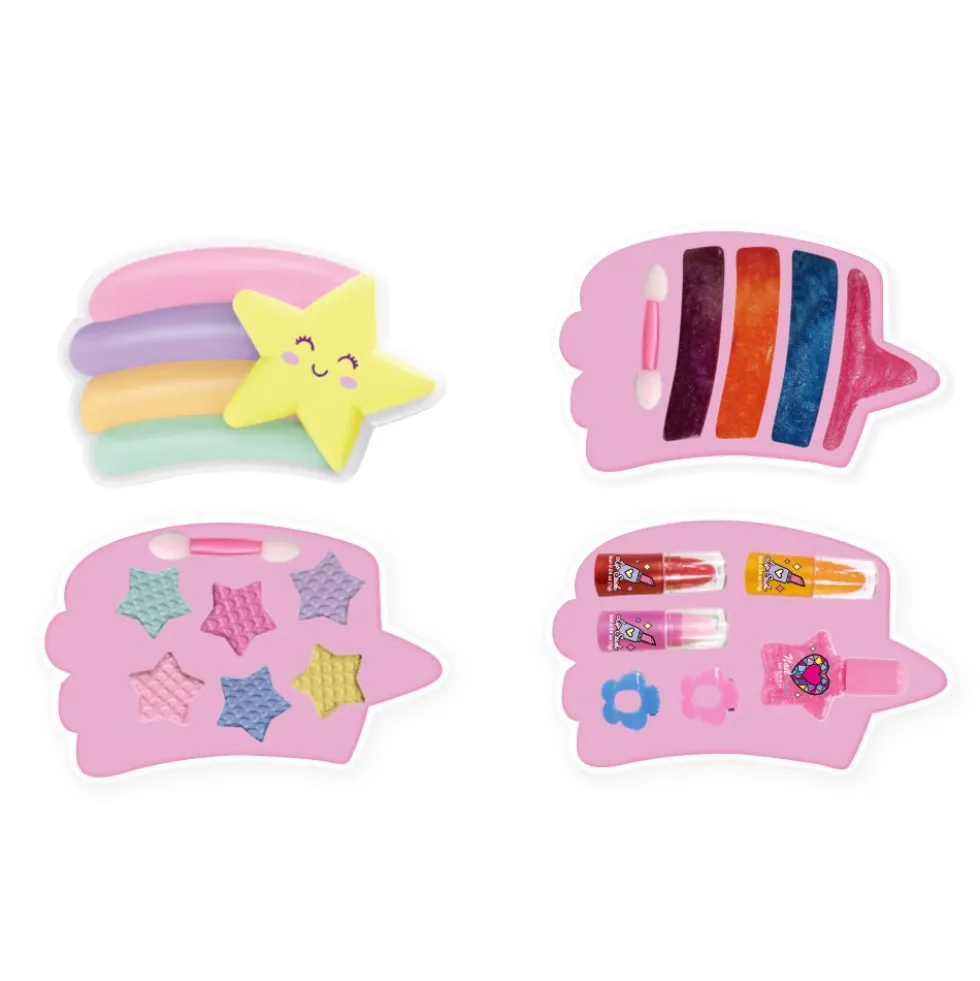 Cofanetto Trucchi Bambina Starlight con Ombretti e Rossetti – Mazzeo Giocattoli