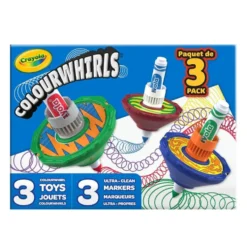 Colourwhirls set 3 trottole - Crayola