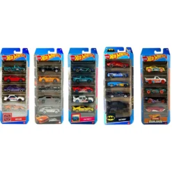 Confezione 5 Auto Hot Wheels - Mattel