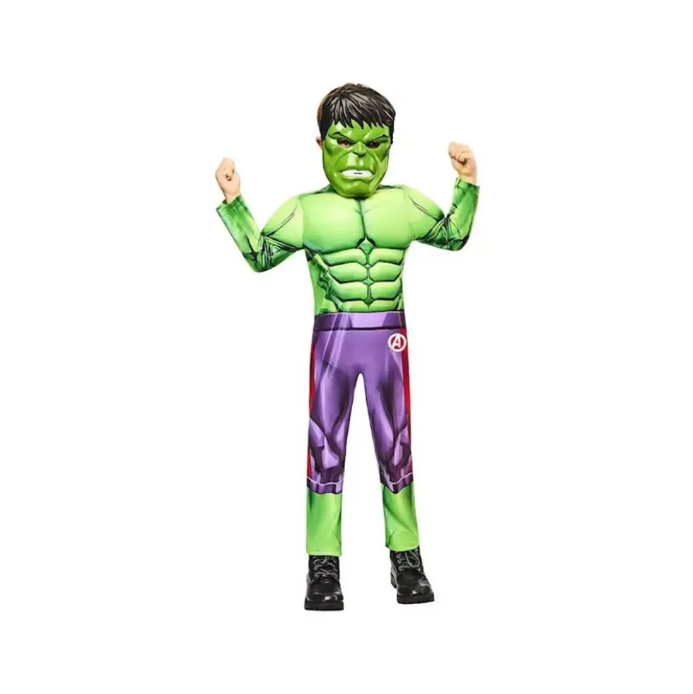 Costume Hulk bimbo Black Line tg. XS - Rubie's