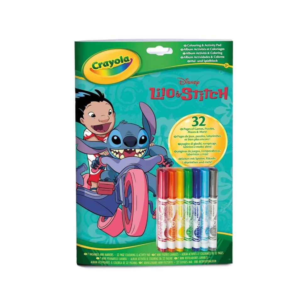 Crayola album attività Stitch - Crayola