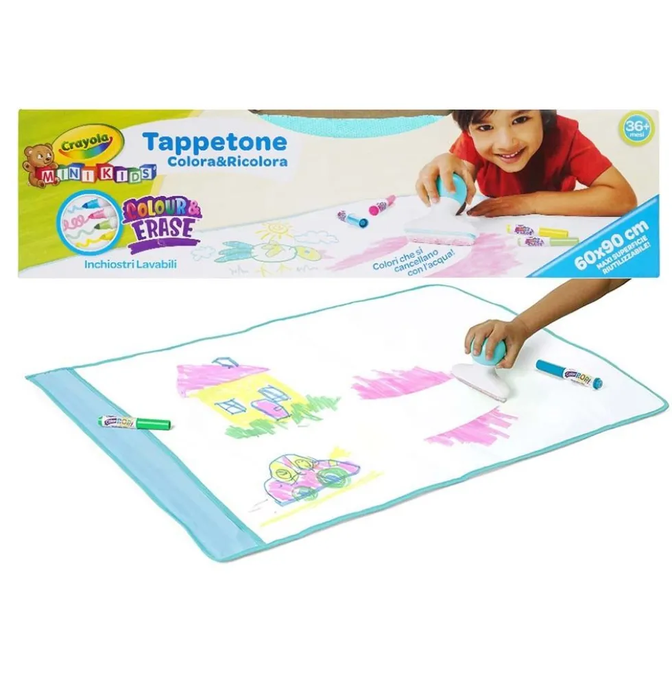 crayola tappetone colora e ricolora