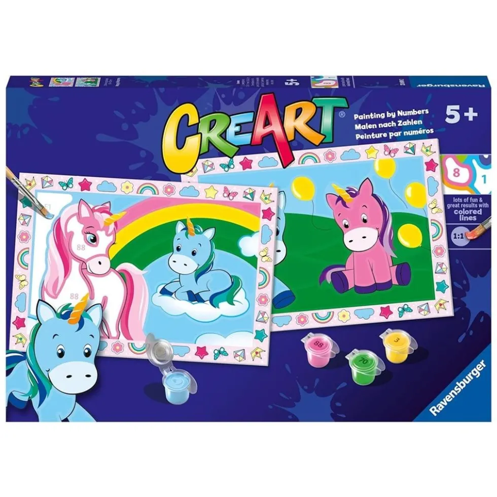 Creart Serie 2 divertenti unicorni - Ravensburger