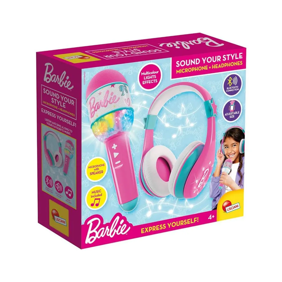 Cuffia bluetooth Barbie + microfono - Lisciani