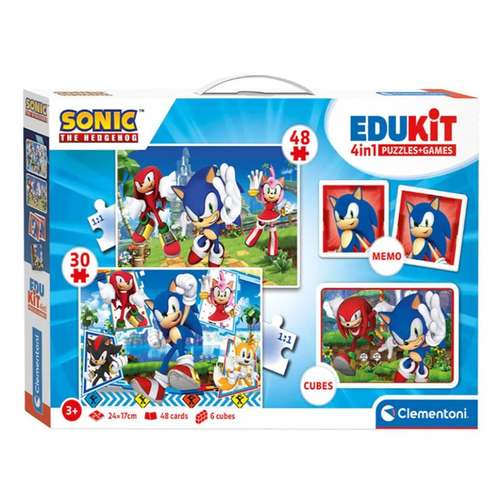 Edukit 4 in 1 Sonic - Clementoni