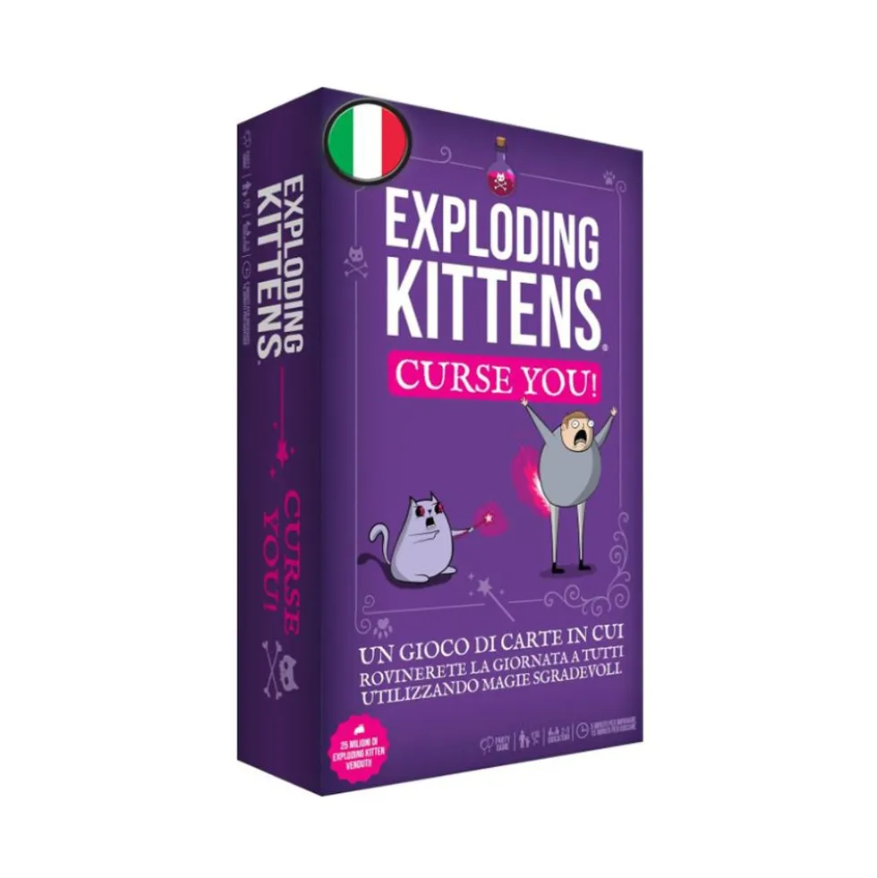 Exploding Kittens Curse you Asmodee