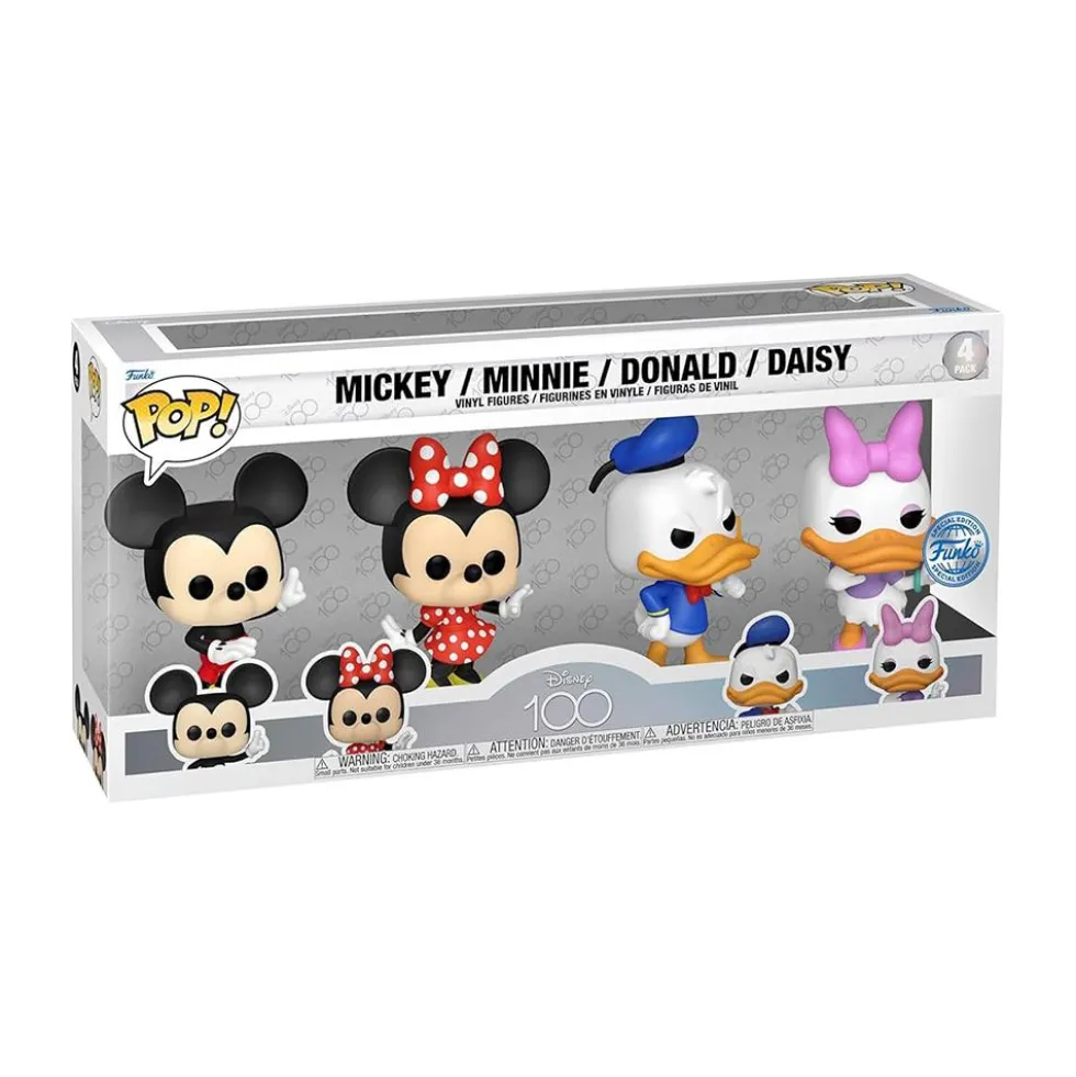 Funko Pop Disney Classics 4PK Set Figure 9,5 cm