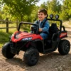 Fuoristrada Cavalcabile Sport Rosso per Bambini 12V – Mazzeo Giocattoli