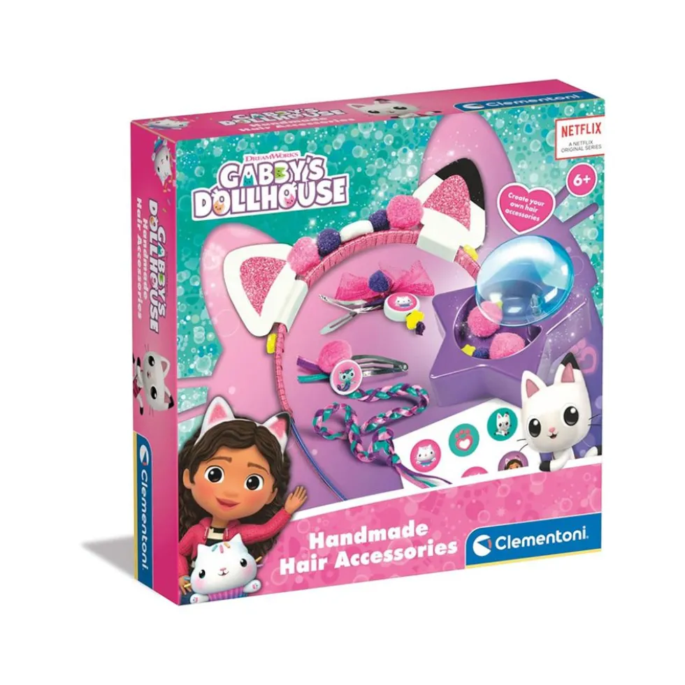 Gabby's Dollhouse accessori capelli - Clementoni