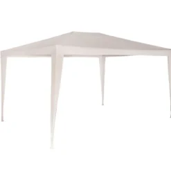 Gazebo da giardino 3 x 4 mt color bianco - Preda