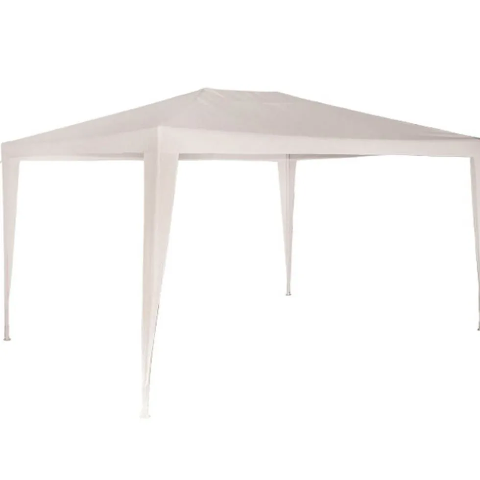 Gazebo da giardino 3 x 4 mt color bianco - Preda