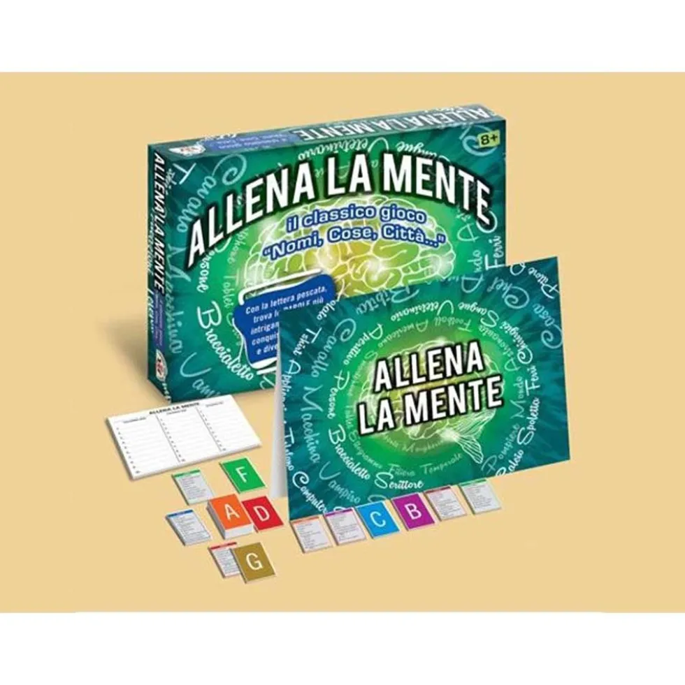 Gioco di società Allena la mente - Edizione Marca Stella