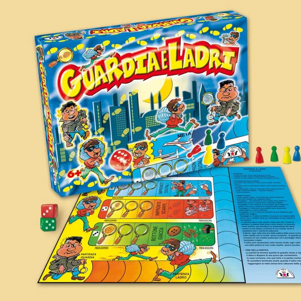 Gioco di società guardia e ladri - marca stella