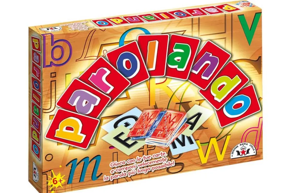 gioco di società parolando - edizione marca stella