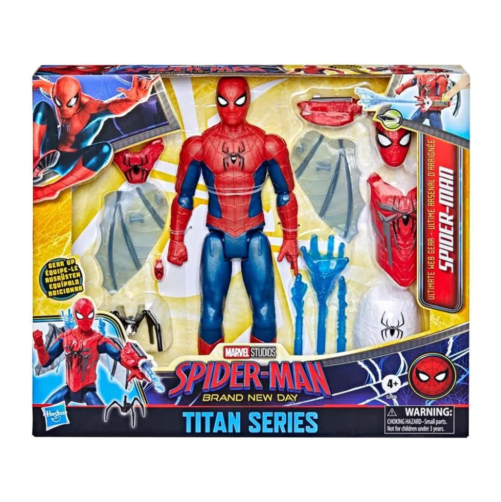 Hasbro Marvel Spider-Man Ultimate Web Gear Titan Series Action Figure
