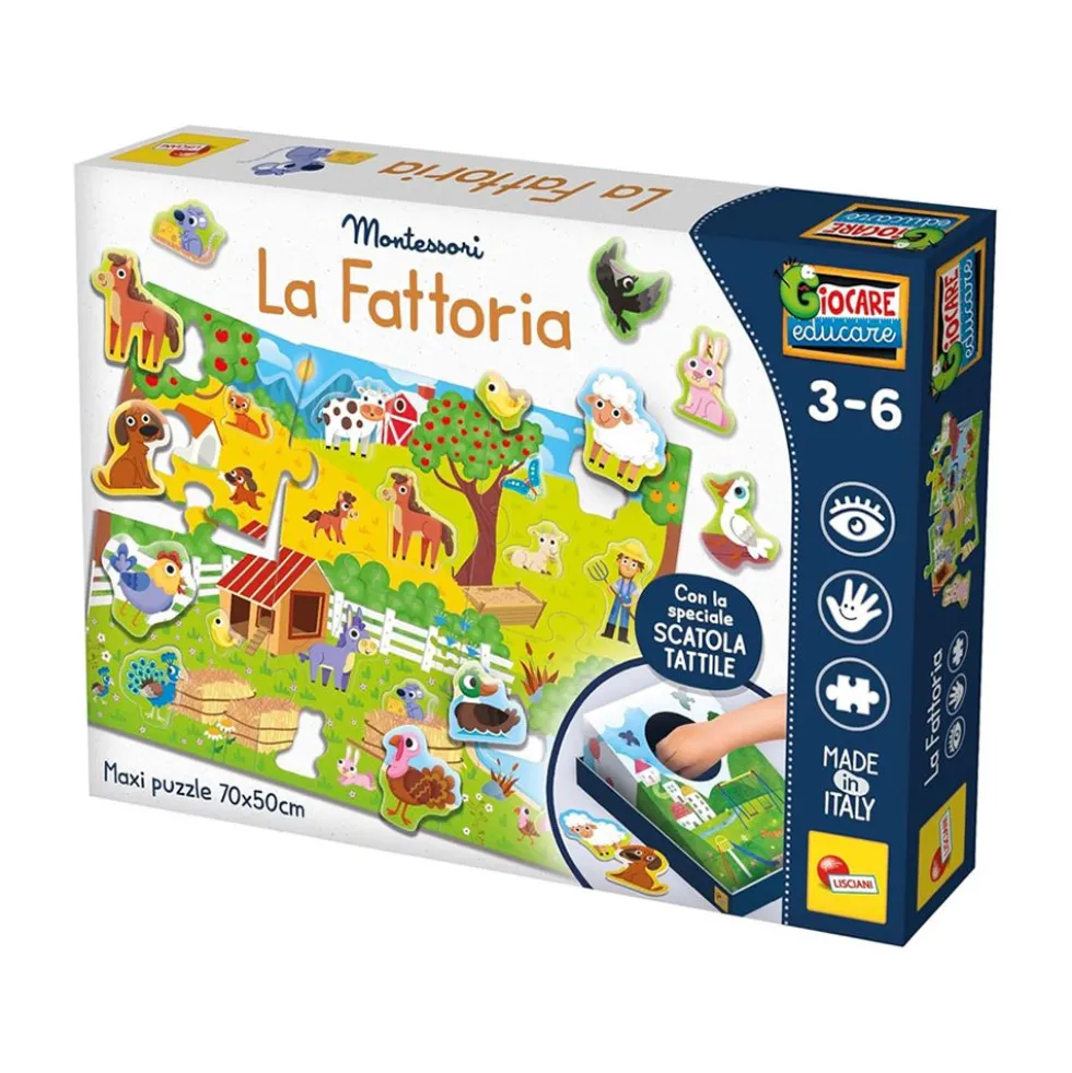 Lisciani Giochi Montessori Maxi La Mia Fattoria
