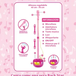 Microfono Dolce Star - Mazzeo Giocattoli