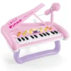 Mini piano con microfono - Mazzeo Giocattoli