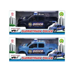 Modellino Fuoristrada Della Polizia - Mazzeo Giocattoli
