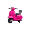 Moto cavalcabile elettrica mini Vespa colore fucsia - Mazzeo Giocattoli