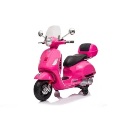 Moto cavalcabile elettrica Vespa Gts rosa - Mazzeo Giocattoli
