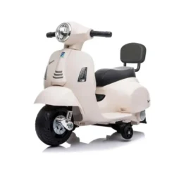 Moto Cavalcabile Vespa Bianca Gts 6v