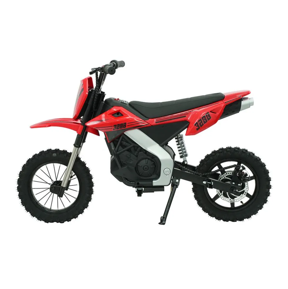 Motocross Elettrico Rosso per Bambini 250W – Mazzeo Giocattoli